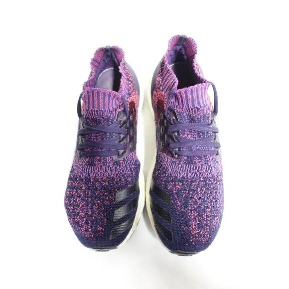 ADIDAS Women Ultra Boost Uncaged Size 6.5 Purple Running Shoes Primeknit B75862 - Picture 9 of 10